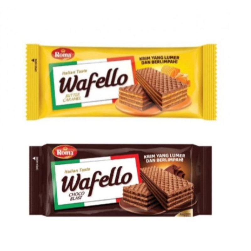 

Wafello Wafer 1000 Cokelat 1 renceng isi 10 @17gr Bandung