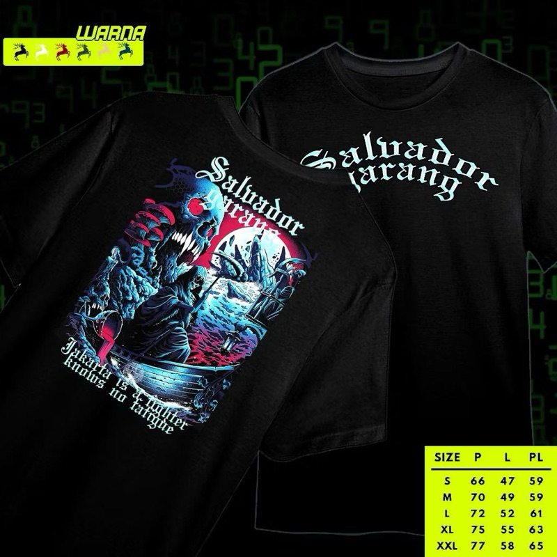 TSHIRT/KAOS GANGSTER SALVADOR GARANG