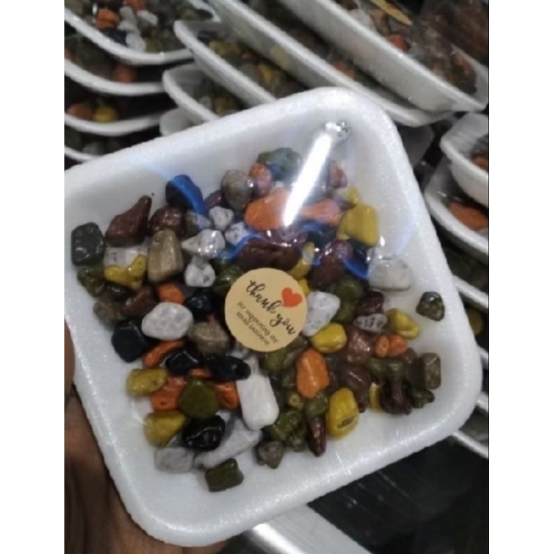 

coklat Batu krikil kemasan ecer