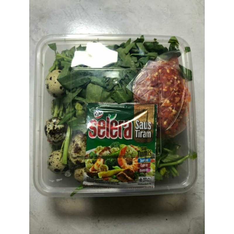 

Tumis Kangkung Telur Puyuh