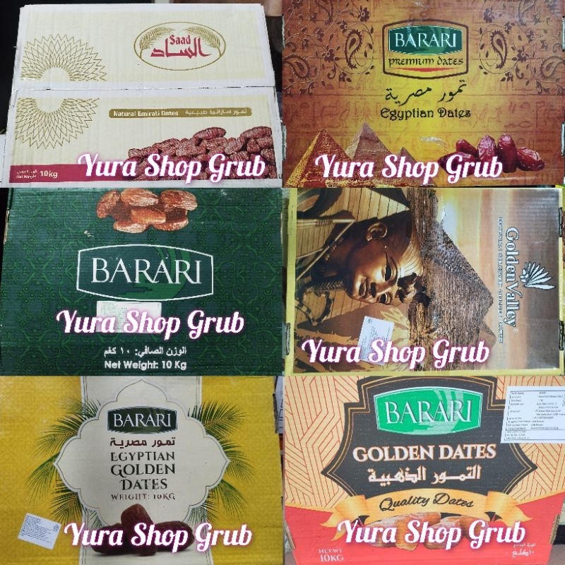 

Kurma Khalas Sayer AlSaad 10kg Kurma Zahdi Mesir Barari Golden Valley 10 Kg Exp Terbaru Gojek Grab