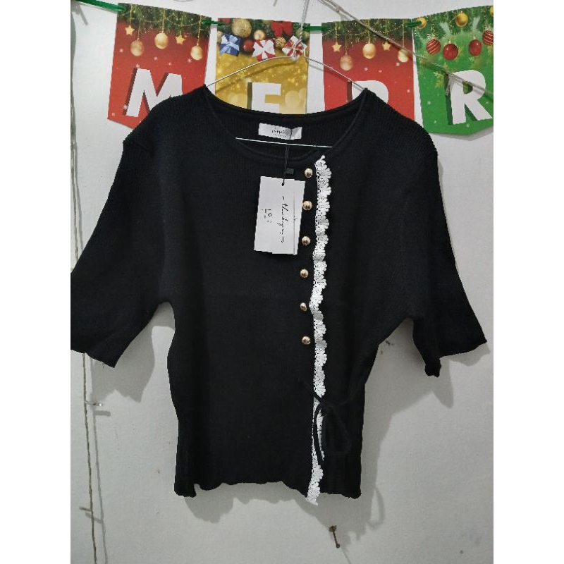 SALE RUGI‼️BLOUSE KNIT TOPPING BKK