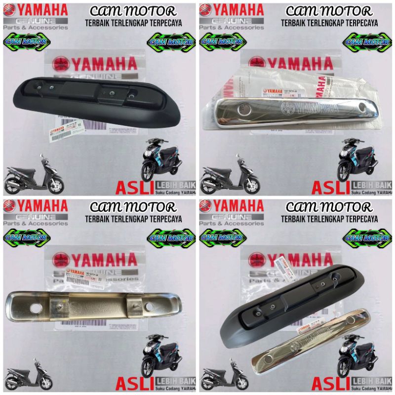 COVER KNALPOT TAMENG KNALPOT MIO SMILE MIO SOUL ORIGINAL YAMAHA