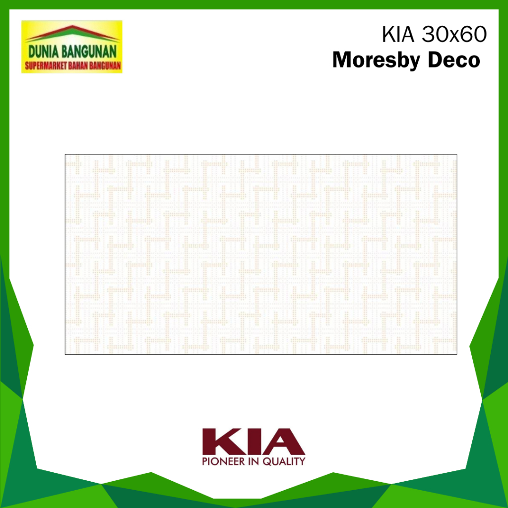 Keramik 30x60 KIA Moresby White 30x60 Keramik Dinding / Keramik Dinding Kamar Mandi / Keramik Dindin