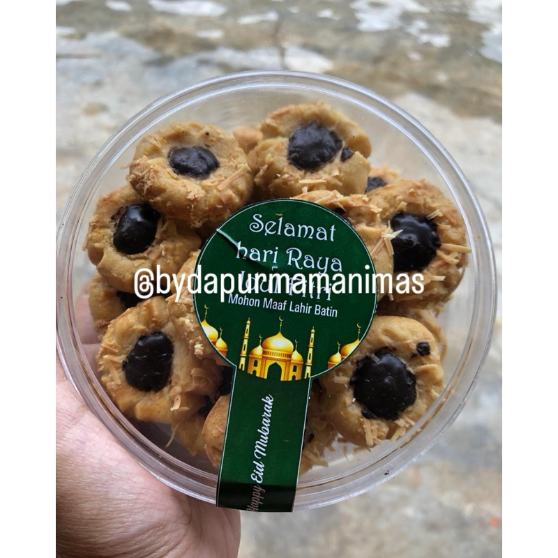 

Kue Kering Lebaran Thumprint Coklat