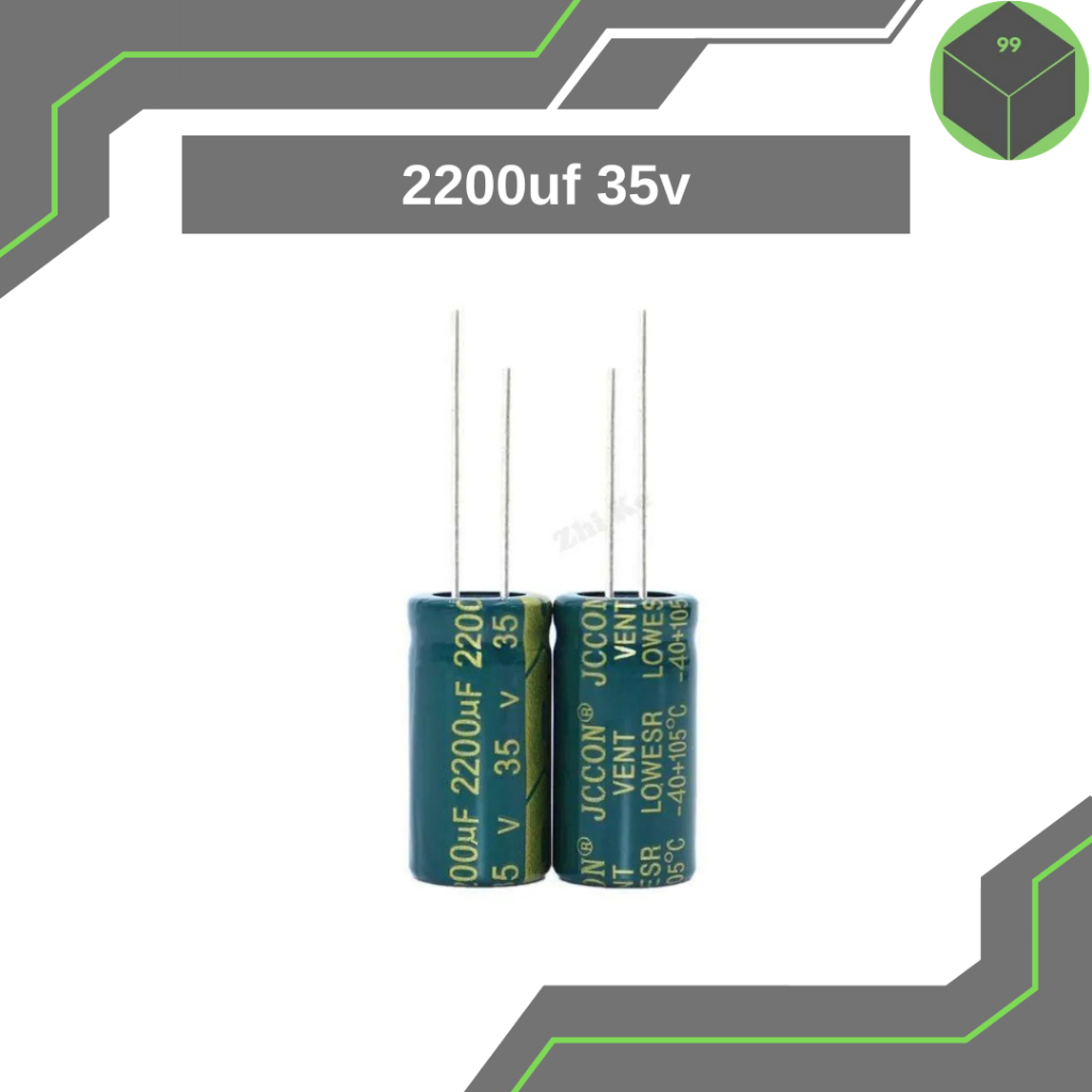 Kapasitor ELCO 2200uf 35v 35V 2200uf Polar Capacitor