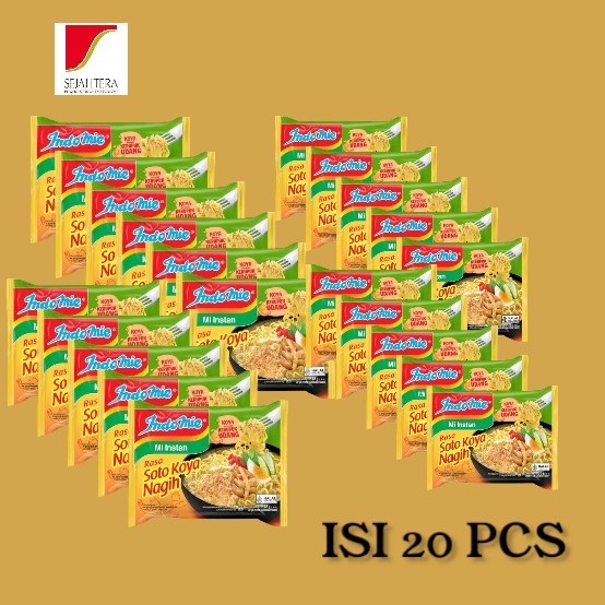

indomie soto koya nagih 76gr. isi 20 pcs