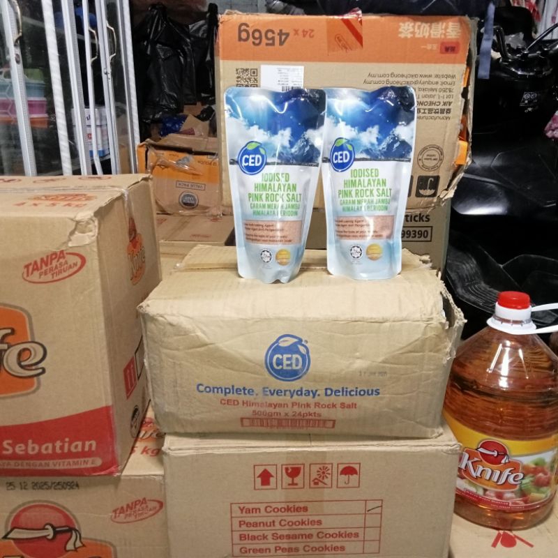 

garam Himalayan (satu kotak) /500g