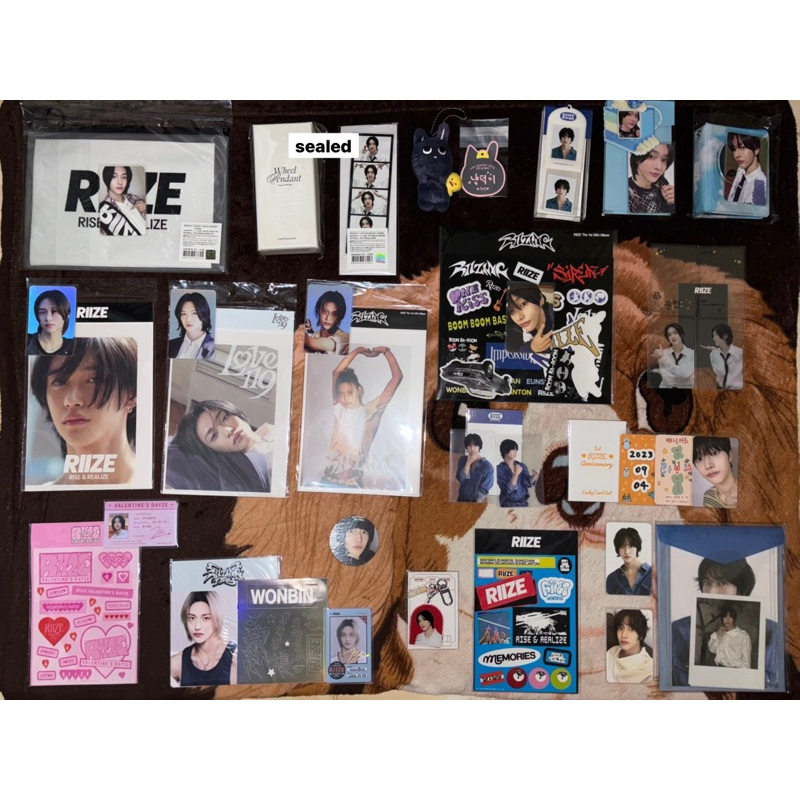 [ready ina] official md wonbin riize, merchandise wonbin riize