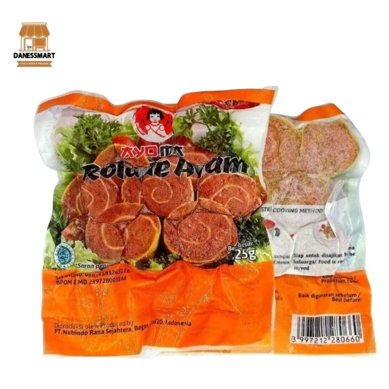 

Ayoma Rolade Ayam / Chicken Rolade isi 9 (225gram)