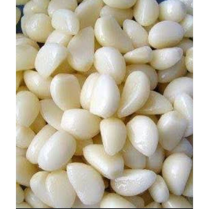 

Bawang putih kupas tanpa kulit, padang