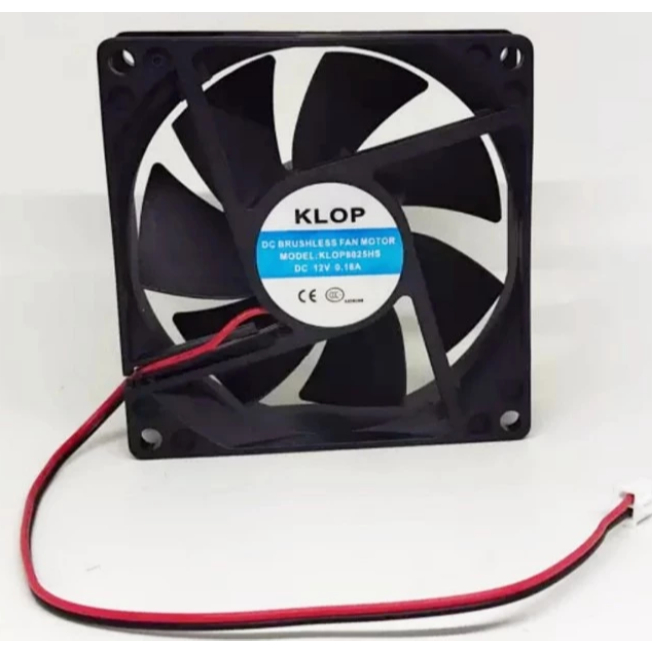Fan DC 12v 8x8