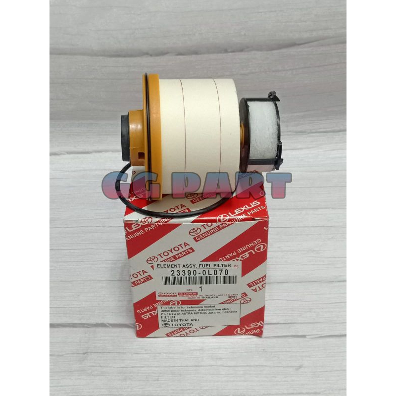FUEL FILTER SARINGAN SOLAR TOYOTA INNOVA REBORN DIESEL FORTUNER VRZ DIESEL
