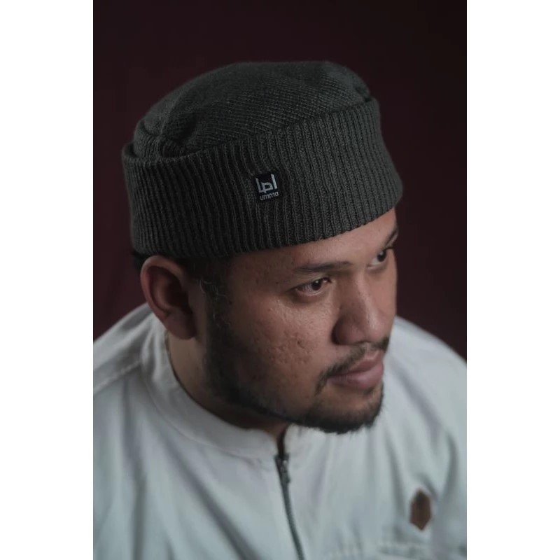 Peci Wol Sholat | Peci dari Benang Wol seperti kombinasi kupluk dan peci| Peci bahan lembut bisa dip