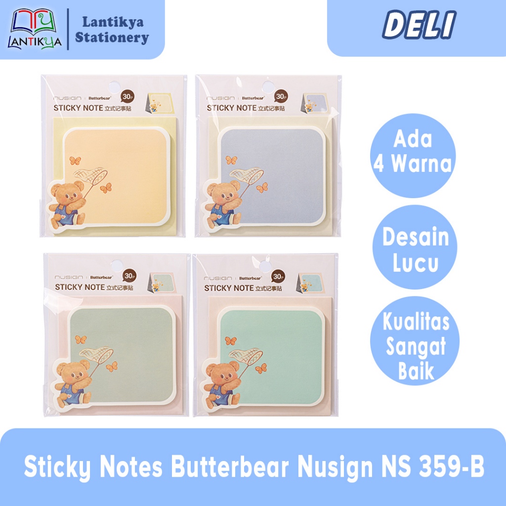 

Deli Sticky Notes / Memo Tempel Lucu NS 359-B