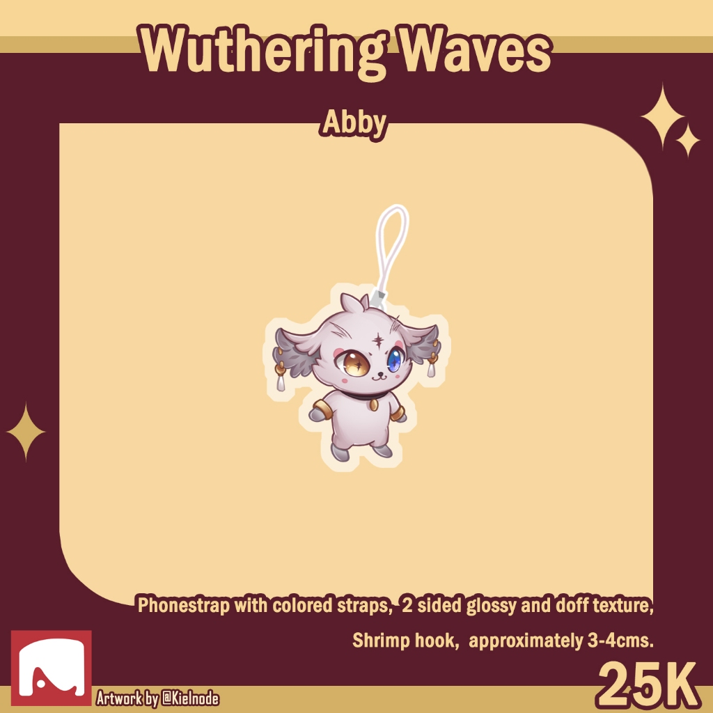 Wuthering Waves Abby Phonestrap Fanmerch