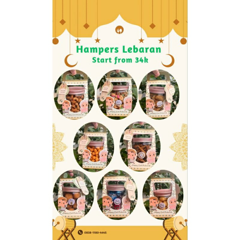 

Hampers Lebaran 2025 (toples 800ml sudah termasuk box dan hangtag idulfitri)