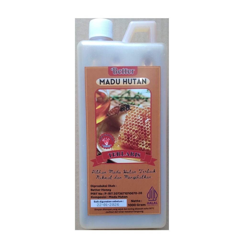 

Madu Hutan BETTER 1 Kg Madu Manis - Exp : 2026