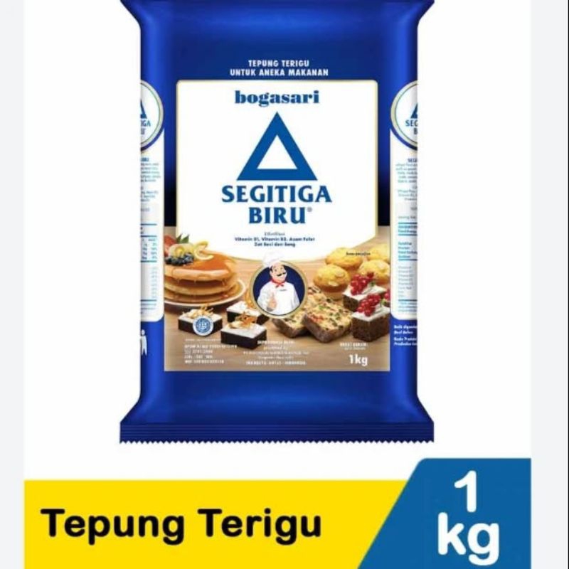

tepung terigu segitiga biru 1kg