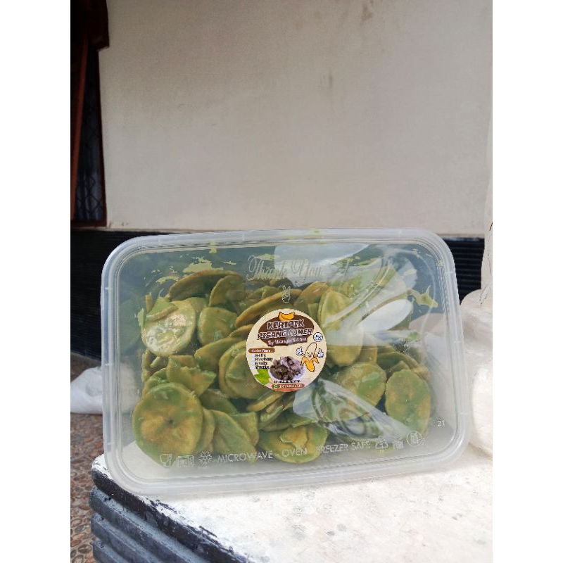 

keripik pisang lumer rasa matcha isi +250gram by warsyid kitchen