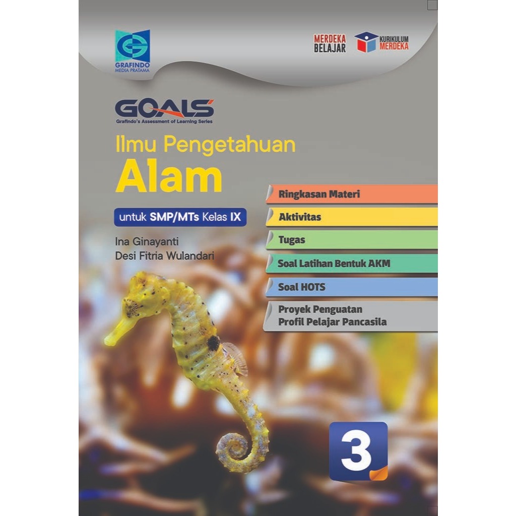 BUKU SOAL GOALS IPA KELAS 9 KURMER GRAFINDO