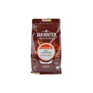 Van Houten Milk Compound Coin 1kg (Cokelat Susu Coin)