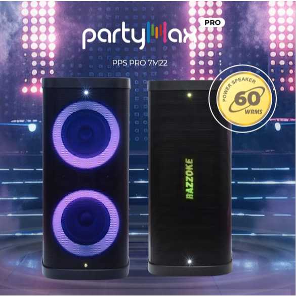 SPEAKER PORTABLE  PARTY MAX POLYTRON PPS PRO 7M22