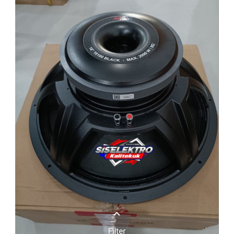 speaker 18 inch acr 18100 black ACR 18100 BLACK