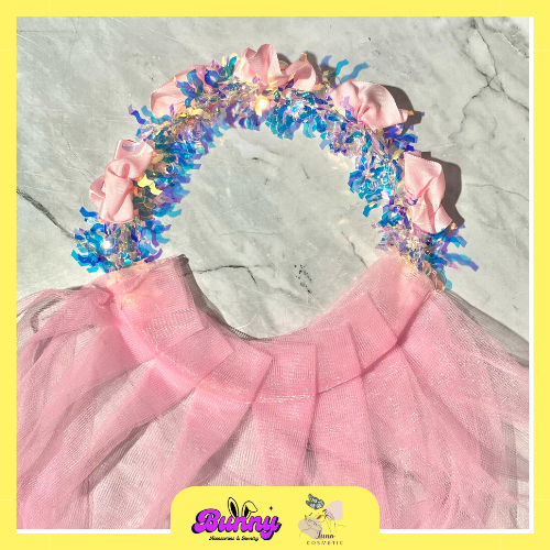 [LUNA]Bando mahkota / aksesoris rambut anak perempuan motif rumbai