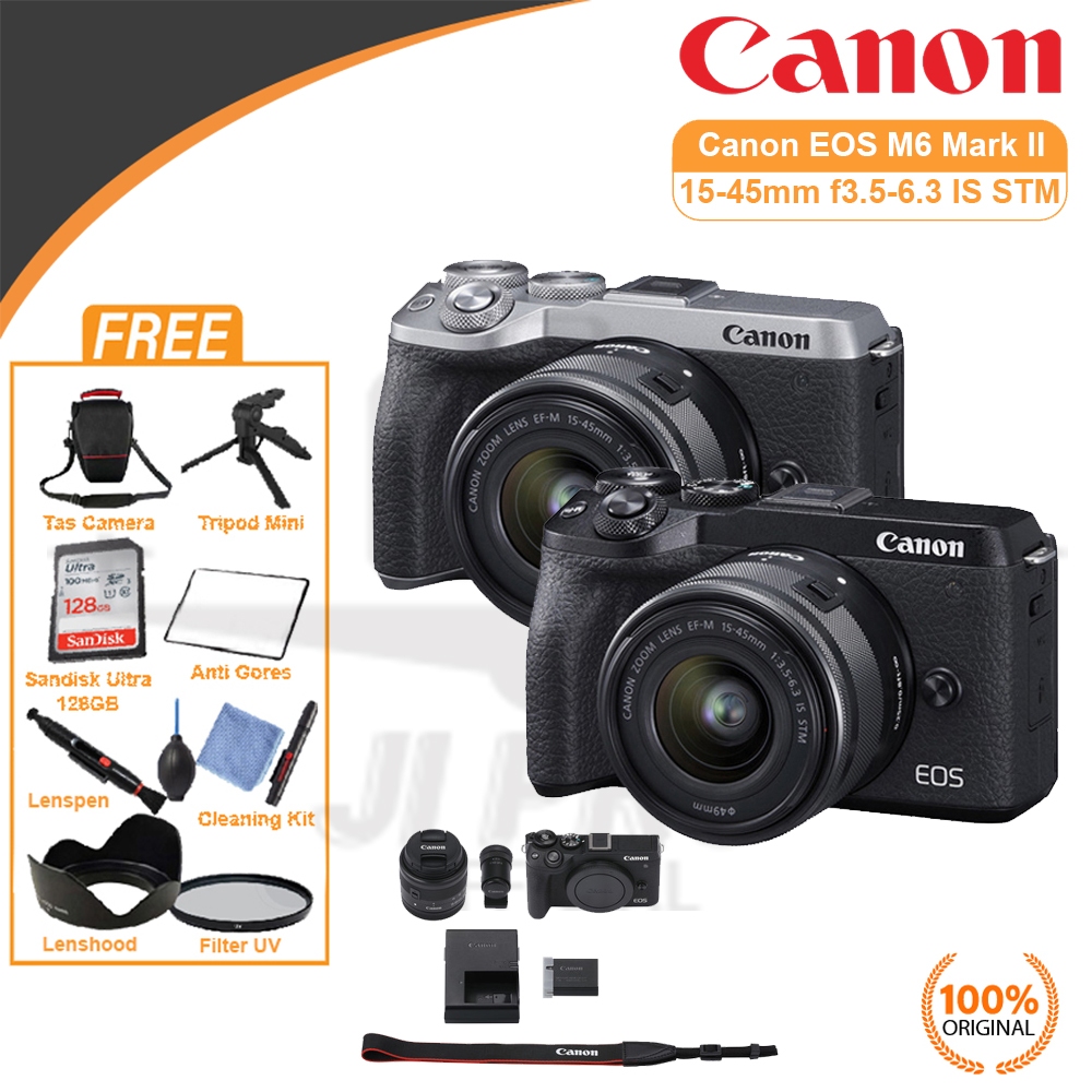 CANON EOS M6 MARK II KIT 15-45MM IS STM - CANON EOS M6 MARK 2
