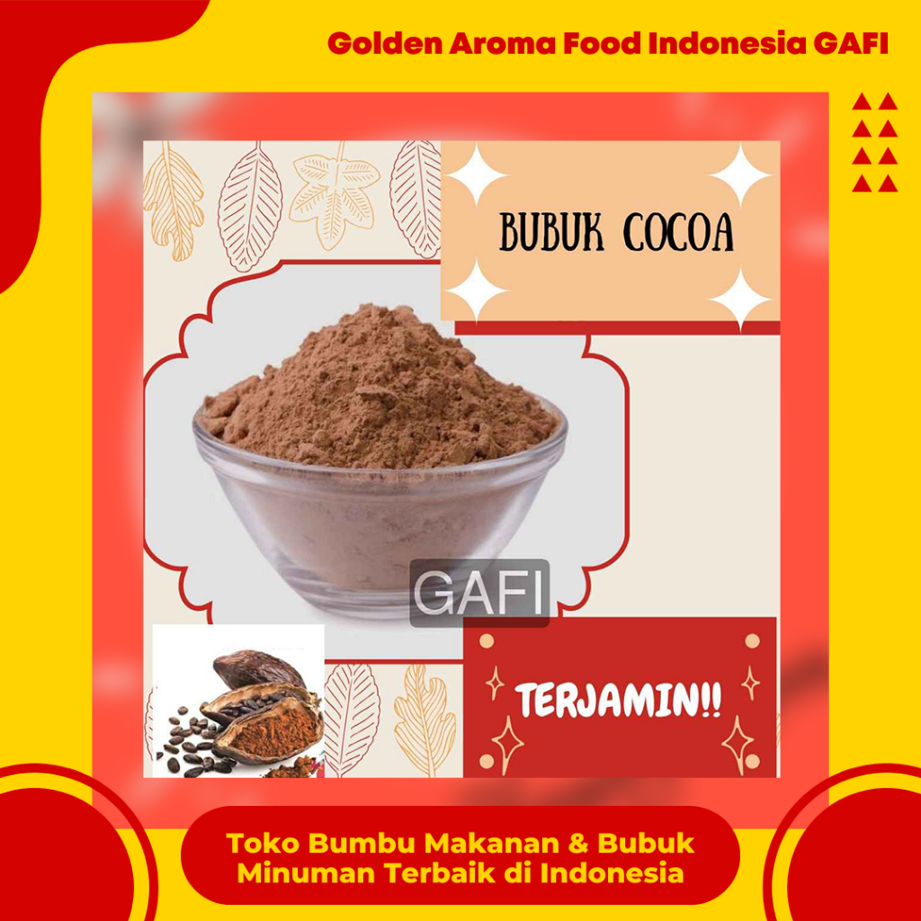 

Bubuk Cocoa 1 Kg Cocoa Powder Serbuk Coklat Kokoa Bubuk Organik Asli 1Kg Golden Aroma