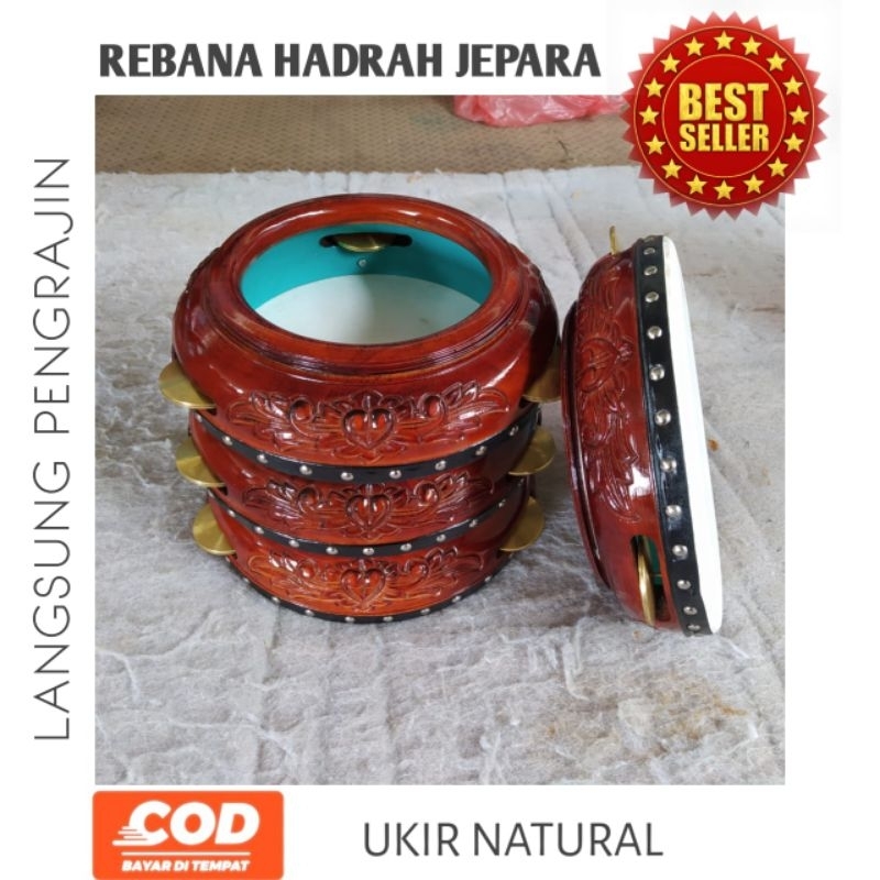 REBANA JEPARA UKIR NATURAL (Kencer Kuningan) satuan