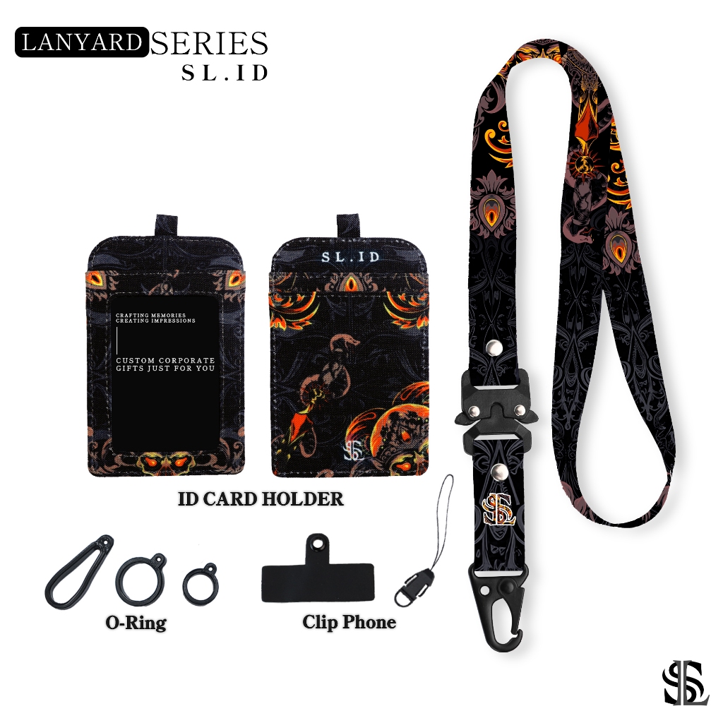 

SL.ID Lanyard Id card Holder Printing - Ghotic
