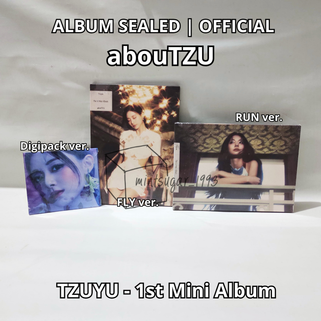 [ READY SEALED OFFICIAL ] TZUYU - 1st Mini Album [ abouTZU ] ( Standard / Regular / Photobook ver | 