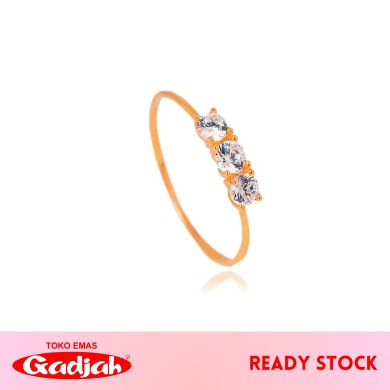 Cincin Emas Tria - Toko Emas Gadjah