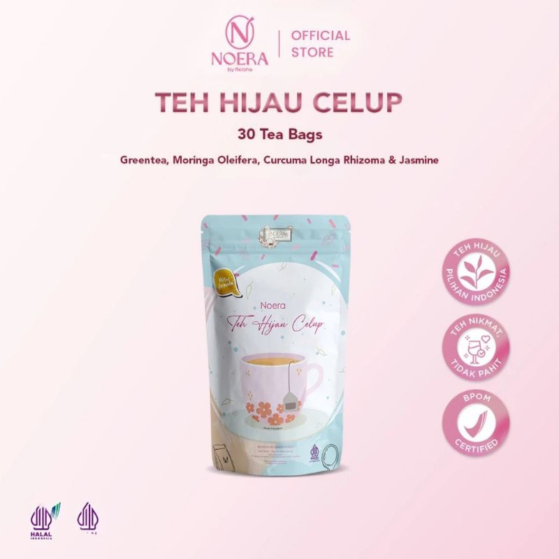 

Noera Green Tea | Noera Teh Hijau Clup | Teh Hijau Alami_100%