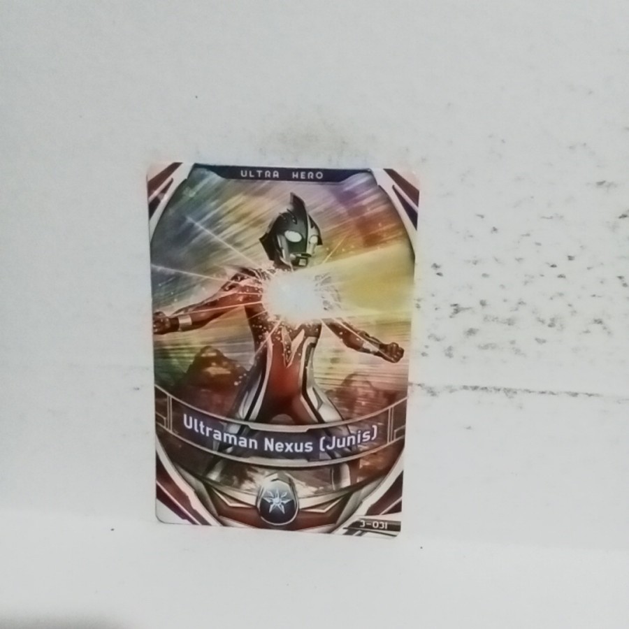 Paket Kartu Ultraman Fusion Fight R Ultraman Nexus Junis Versi 3-031
