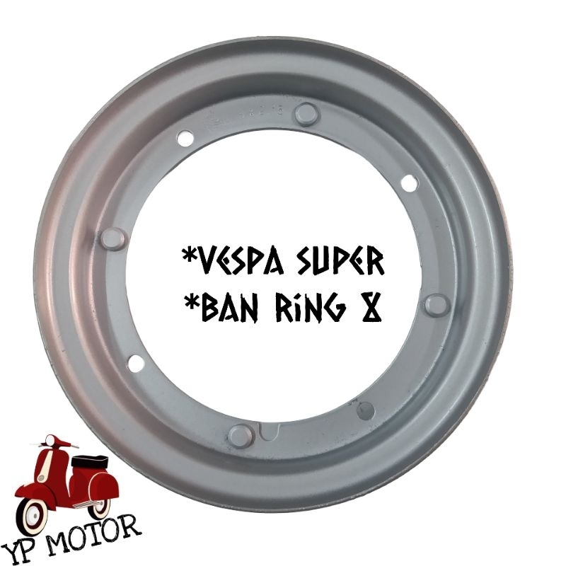 EAL Velg Velek Velk Pelek Vespa Super Sparepart Aksesoris Onderdil Variasi Vespa