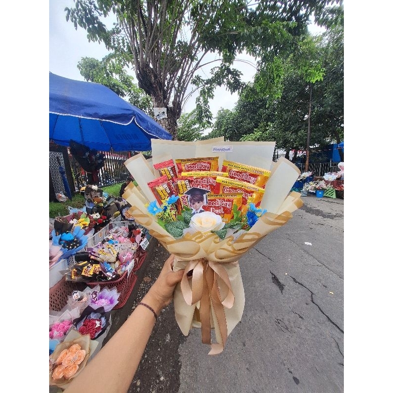 

Buket kopi Sachet KadoWisuda