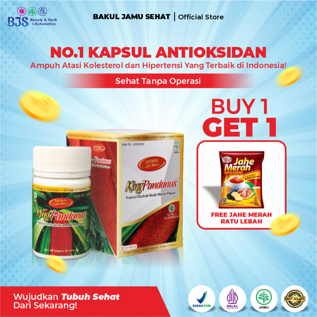 KING PANDANUS ORIGINAL  KING PANDANUS KAPSUL STROKE
