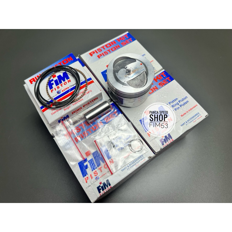 PISTON SEHER FIM53 JUPITER Z VEGA R UK 53.5 54 54.5 55 PIN PEN 13 BORE UP