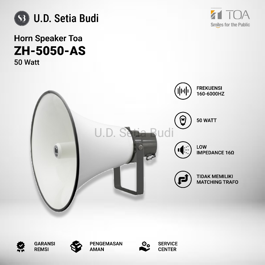 TOA Horn Speaker ZH-5050 / ZH-5050 Speaker Corong 50 Watt