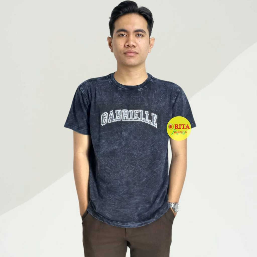 Gabrielle Kaos Pria Reguler Fit/Kaos Pria