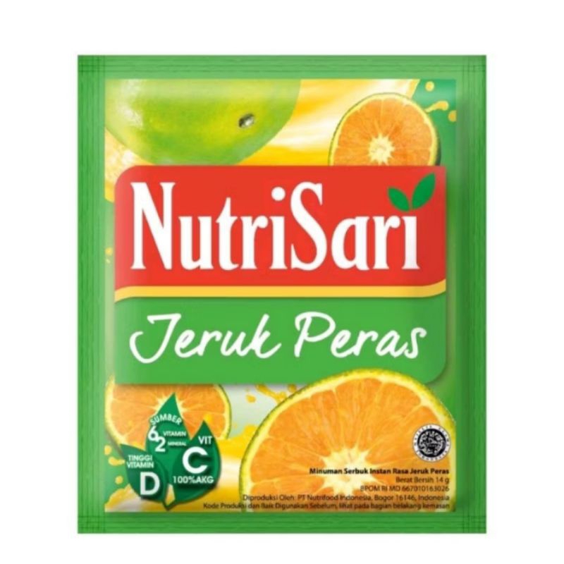 

Nutrisari Jeruk Peras