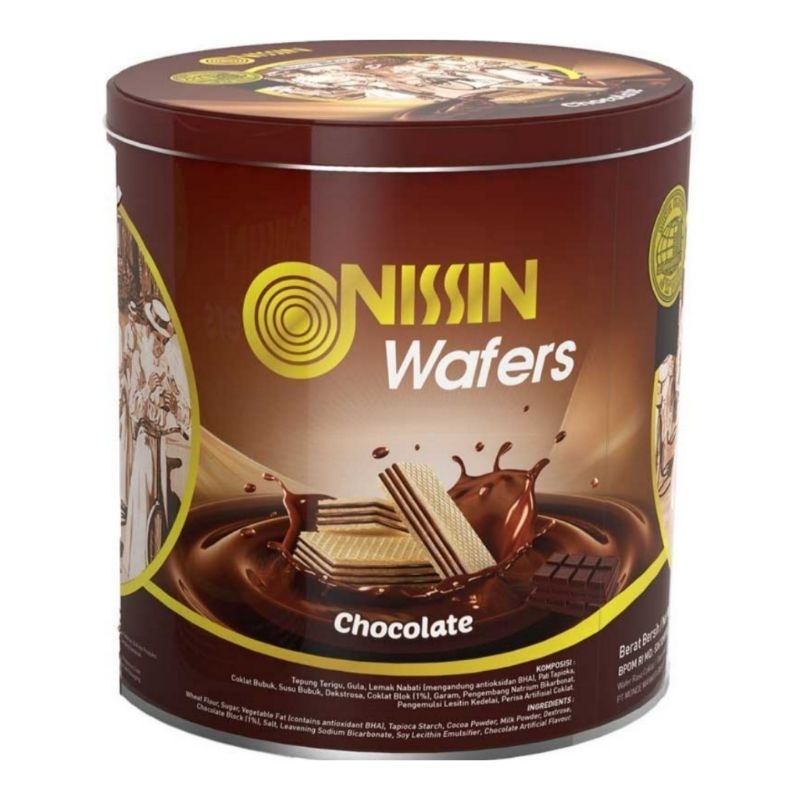 

Nissin Wafer Chocolate/Coklat Kemasan Kaleng 570 Gram Nyastore