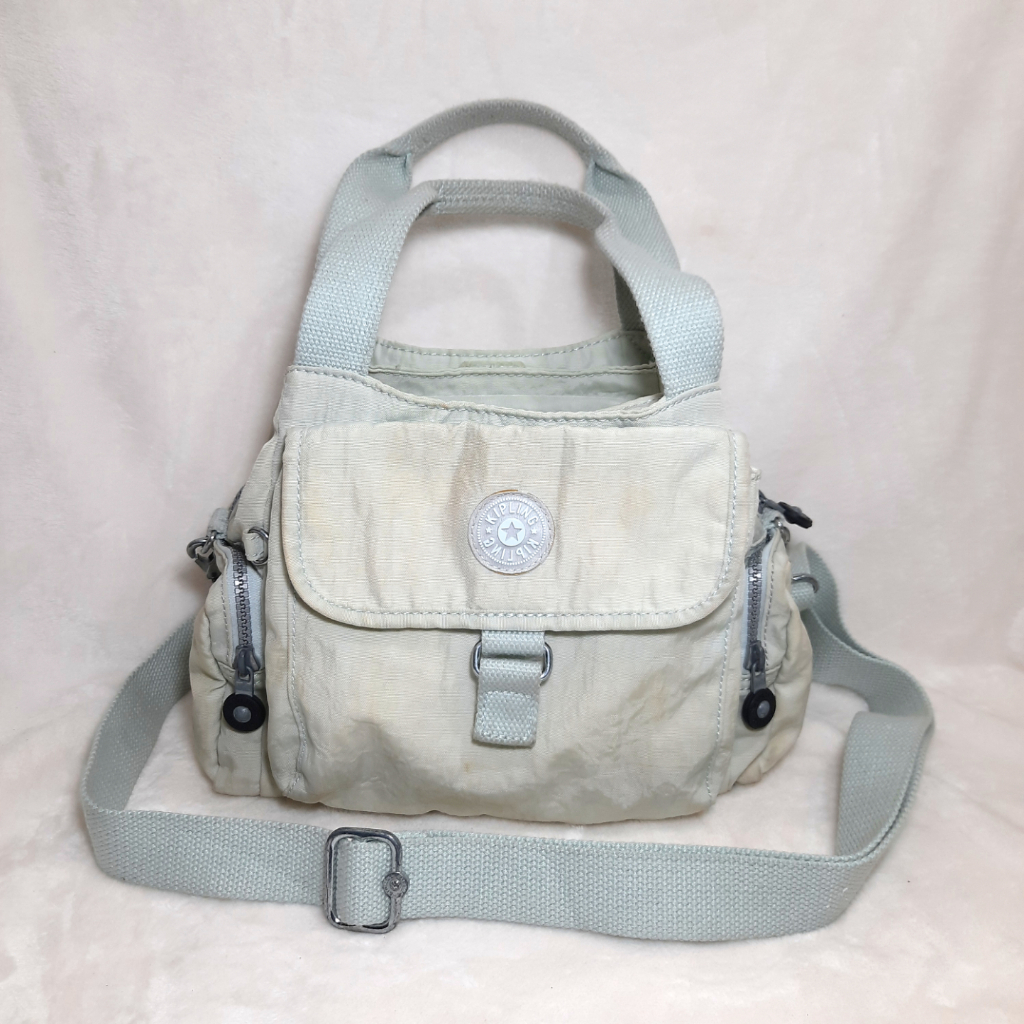 [PRELOVED] Tas Slempang shoulder Sling bag Original Kipling Warna Putih