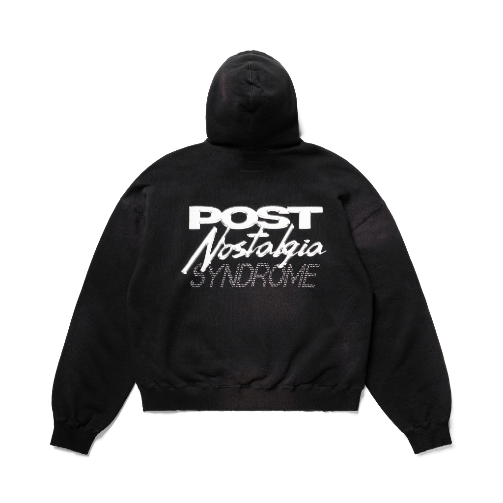Poison Forever x Insurgent Club - Hoodie Post Nostalgia Washed