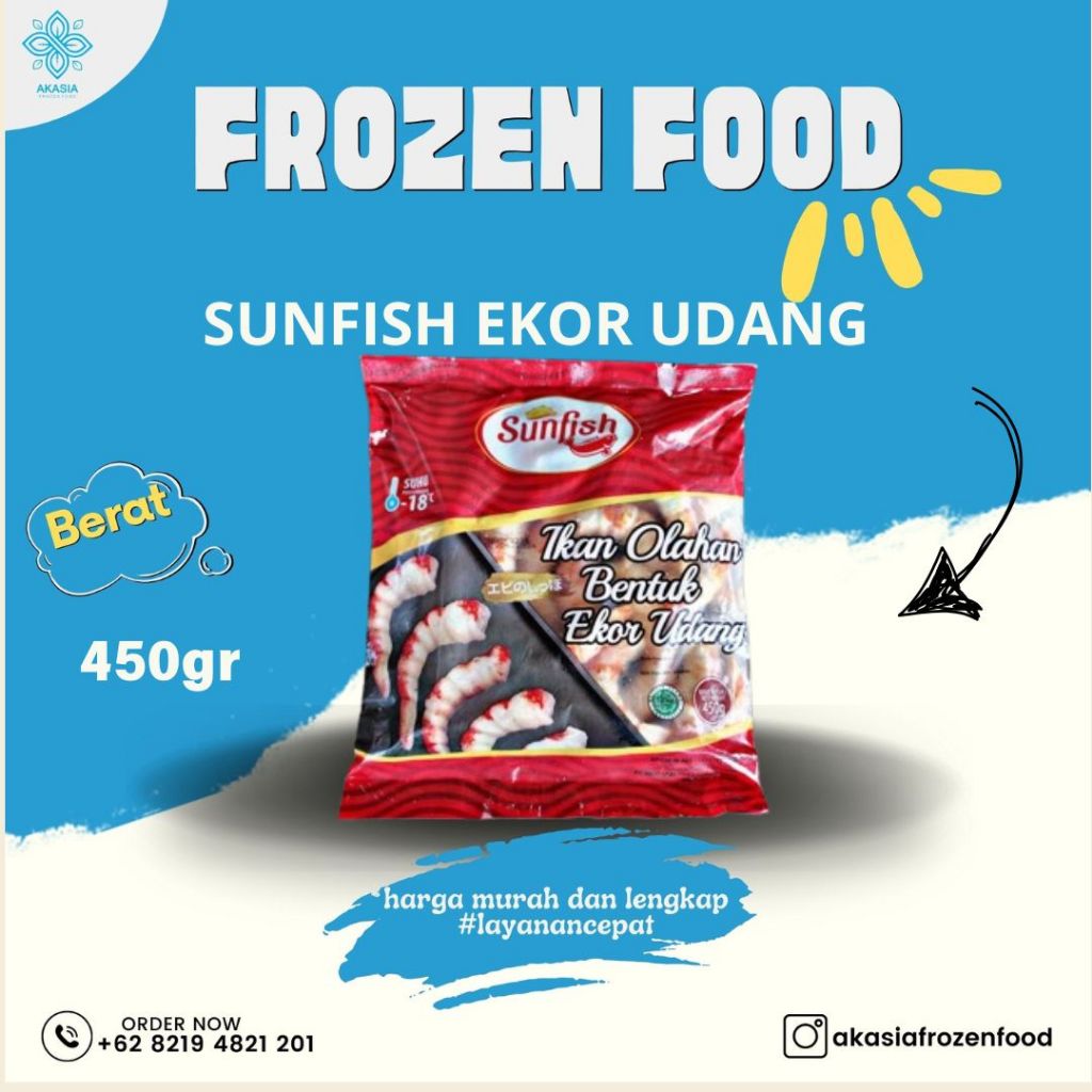 

SUNFISH EKOR UDANG 450gr