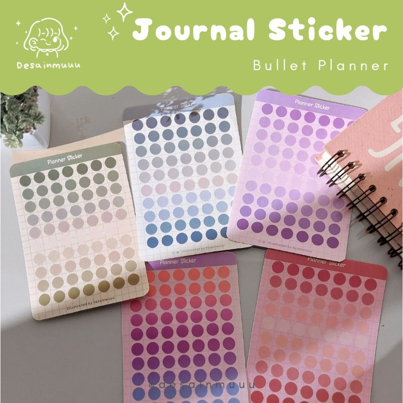

Bullet Planner Sticker by Desainmuuu