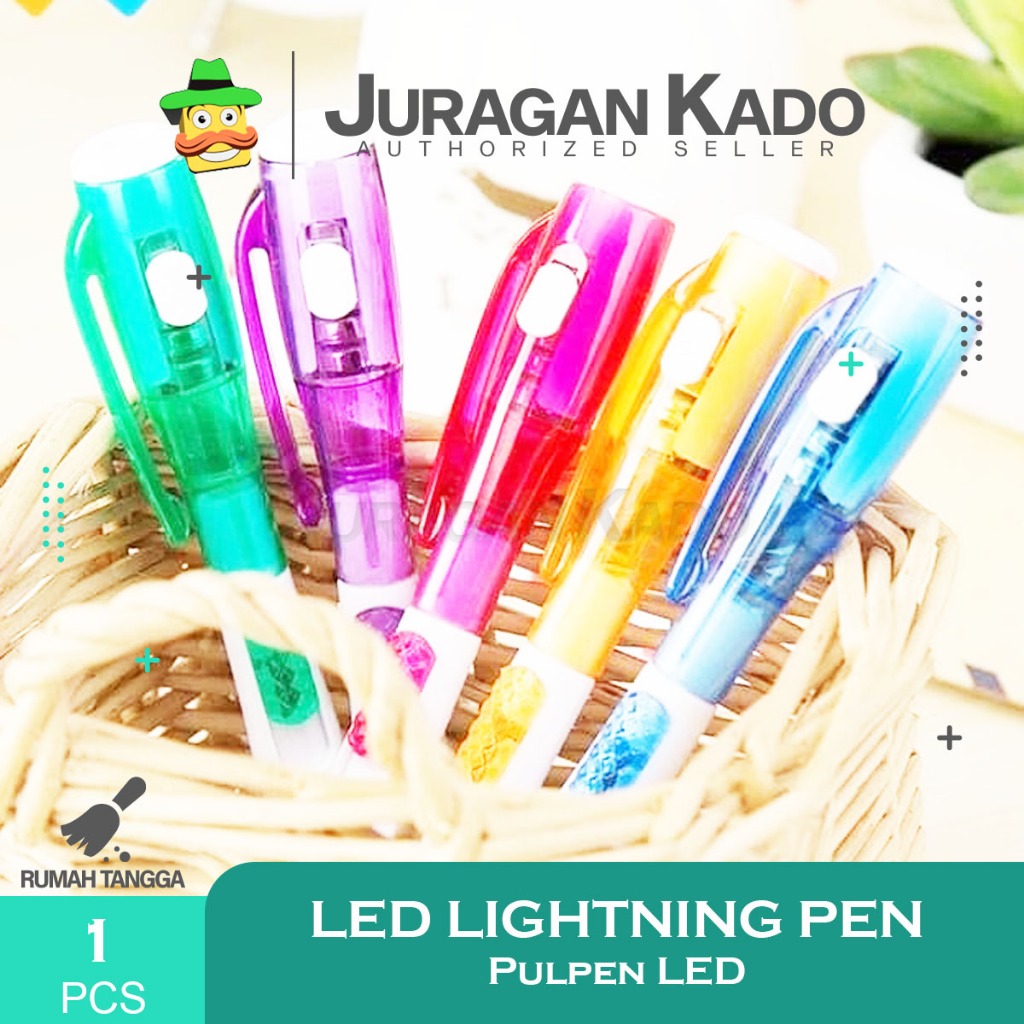 

PULPEN LED / PENA LED LAMPU SENTER/ PENA PROMOSI SOUVENIR MURAH